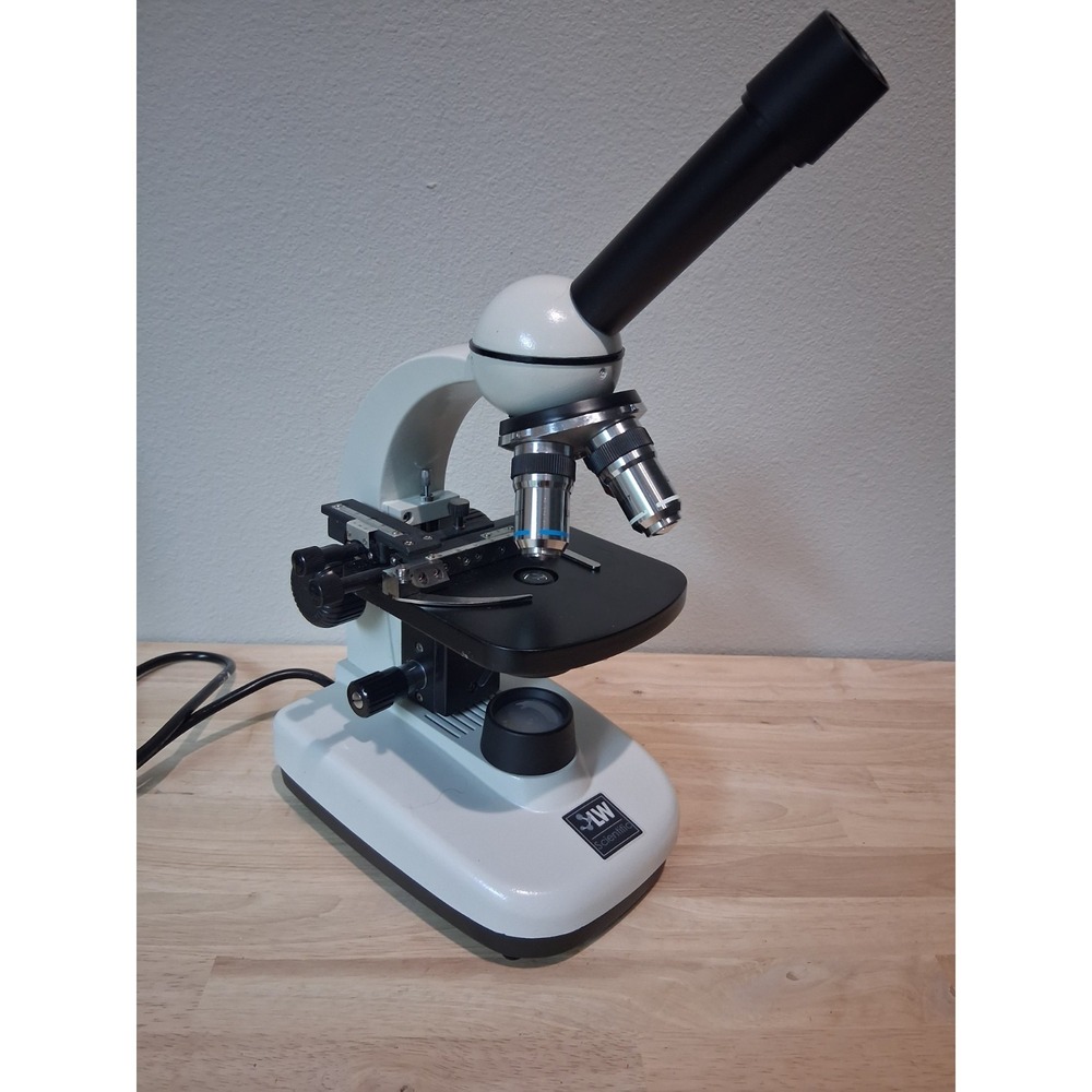 LW Scientific Observer Series Microscope  -  4 Lenses Up To 100x